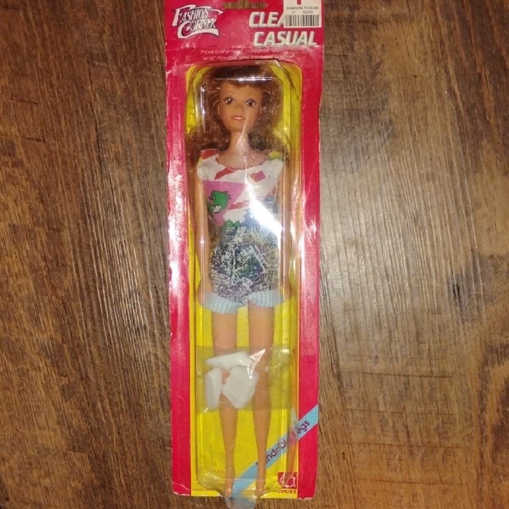 Fashion Corner LA Casual Doll with Red and Blue Outfit